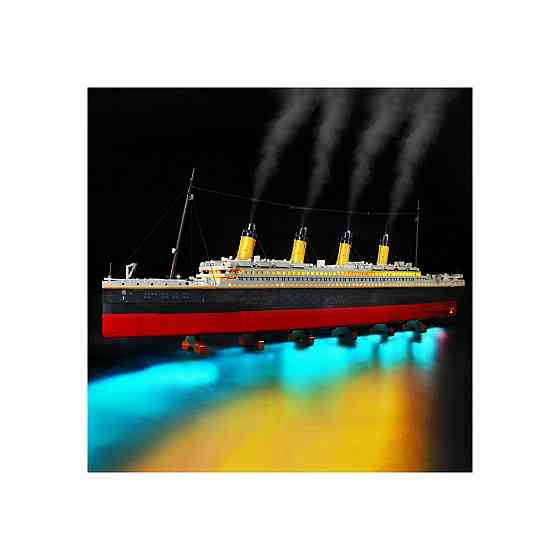Набір підсвітки LED комплект YAKI 10294 Titanic класичний зелений USB живлення ABS сумісний з Lego 10294 Київ