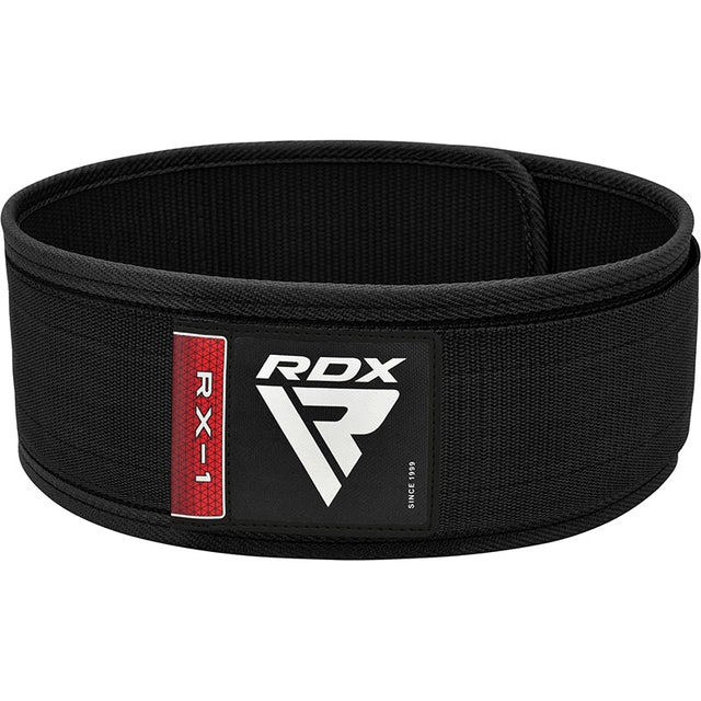 Пояс для важкої атлетики RDX RX1 Weight Lifting Belt Black M Кам'янське - фото 1