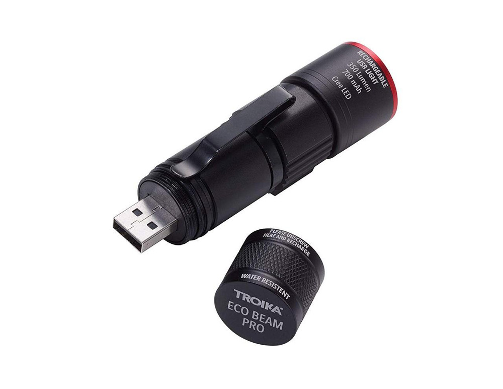 Фонарик-брелок Troika Eco Beam Pro Led 350лм (3 режима) Черный Киев - изображение 2