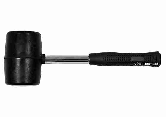 Молоток гумовий VOREL з металевою ручкою 76 мм 1100 г Одеса