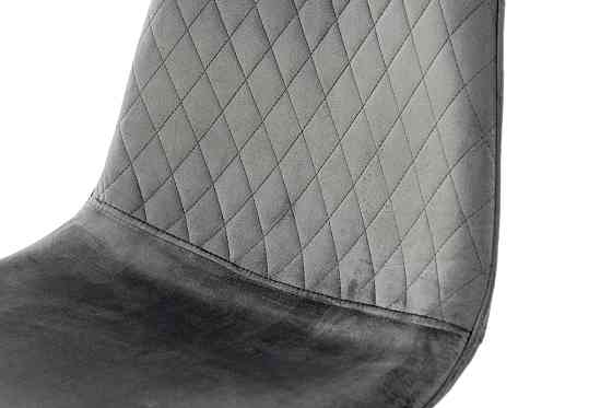 Стілець Марс чорний/велюр сірий Київ