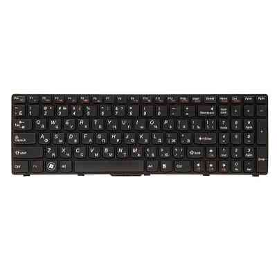 Клавіатура ноутбука PowerPlant Lenovo B570, B590, V570 черный, черный фрейм (KB311538) Вінниця