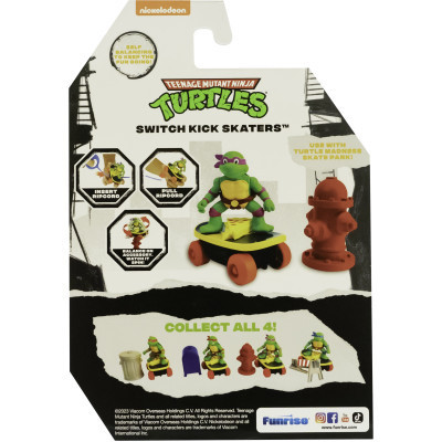 Ігровий набір Funrise TMNT Черепашки-ніндзя класичні Скейтбордист з лаунчером Донателло (71042) Вінниця - фото 10