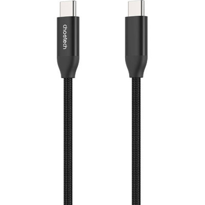 Дата кабель USB-С to USB-С 2.0m 240W USB2.0 Choetech (XCC-1036-BK) Вінниця - фото 1