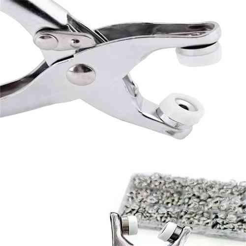 Заклепочник щипцы для установки кнопок блочек 9.5мм, металл Винница