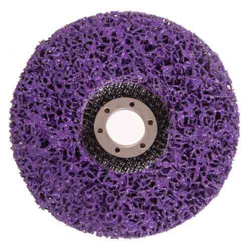 Круг зачисний "корал" жорсткий 125мм х 22,2мм (фіолетовий), Alloid Одеса