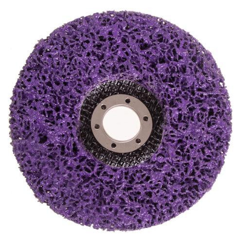 Круг зачисний "корал" жорсткий 125мм х 22,2мм (фіолетовий), Alloid Одеса - фото 4