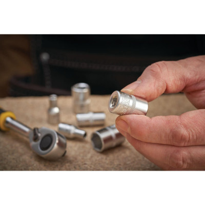 Головка торцевая Stanley 1/4", 9 мм, шестигранная (FMMT17194-0) Винница - изображение 4