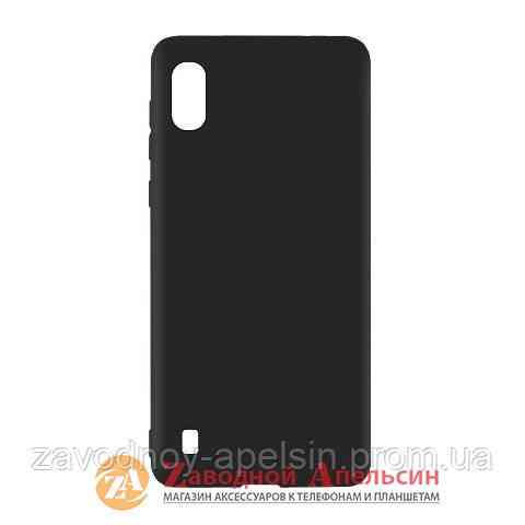 Samsung A10 A105 защитный чехол soft touch black Одесса
