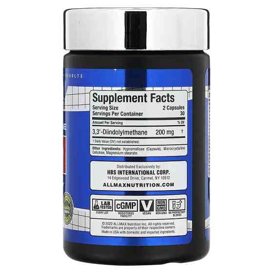 Дііндолілметану AllMax DIM 60 Veggie Caps Луцьк