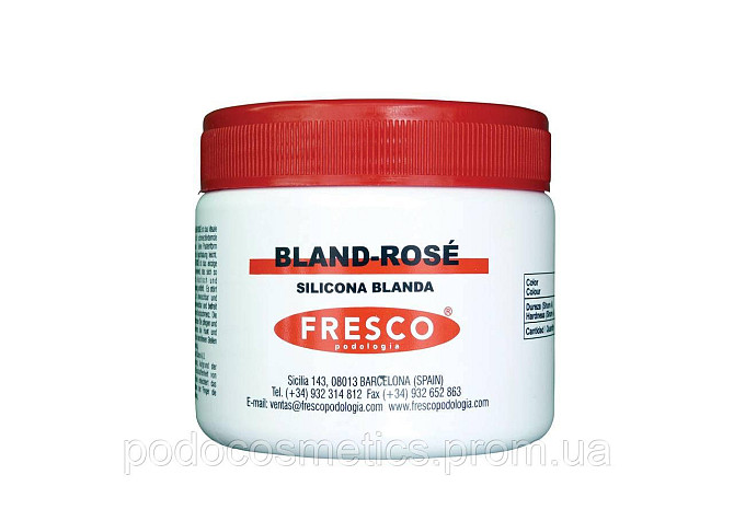 С-силикон Bland Rose розовый A 2-4 (очень мягкий и эластичный) подходит для диабетиков, 500г, Fresco Одесса - изображение 1