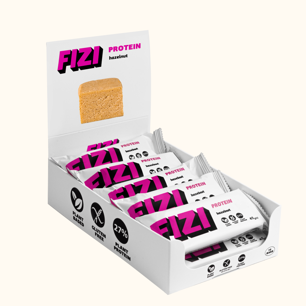 FIZI Protein Bar - 10х45g (Hazelnut) Луцьк - фото 1
