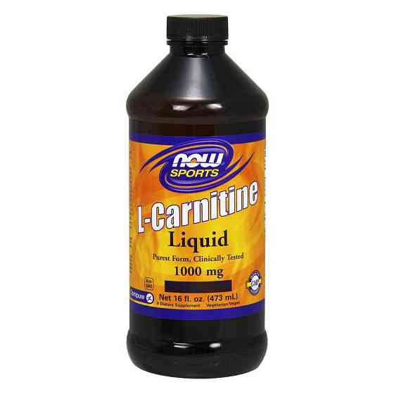 L-карнітин NOW L-Carnitine Liquid 1000 mg 473 ml (Citrus) Луцьк