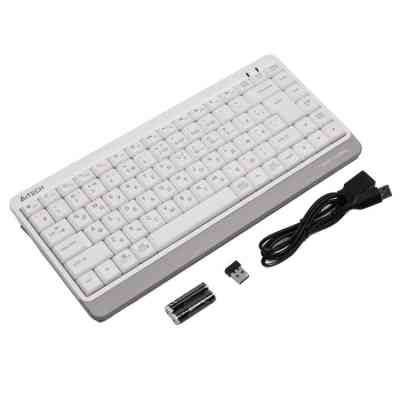 Клавіатура A4Tech FBK11 Wireless White (4711421965491) Вінниця