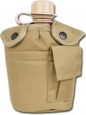 Армейская Фляга с подстаканником 0.8 литров в чехле Mil-Tec 