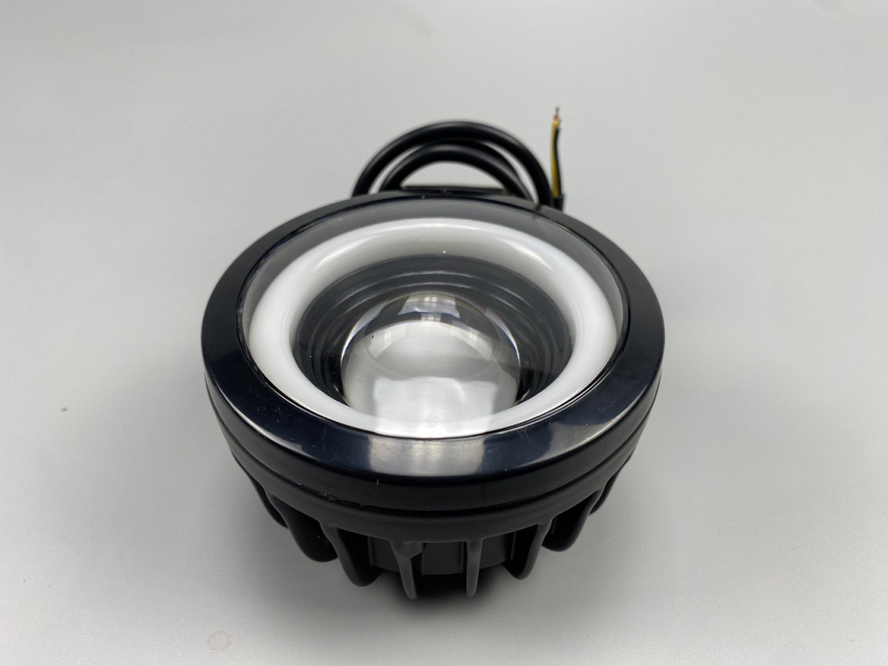 Світлодіодна фара LED кругла 40W + LED кільце, додаткове світло туманна фара Мукачево - фото 4