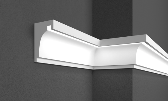 Карниз фасадный Prestige Decor KC 301 led Днепр