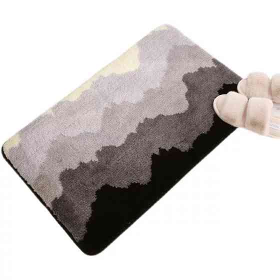 Коврик для ванной и душа на резиновой основе Bathlux 40x60 см, влаговпитывающий, мягкий плотный ворс Каменец-Подольский