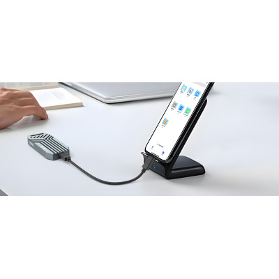 Кишеня зовнішня Maiwo M.2 SSD NVMe 2280 ч-з USB4.0 Type-C 40Gbps (K1695) Вінниця - фото 7