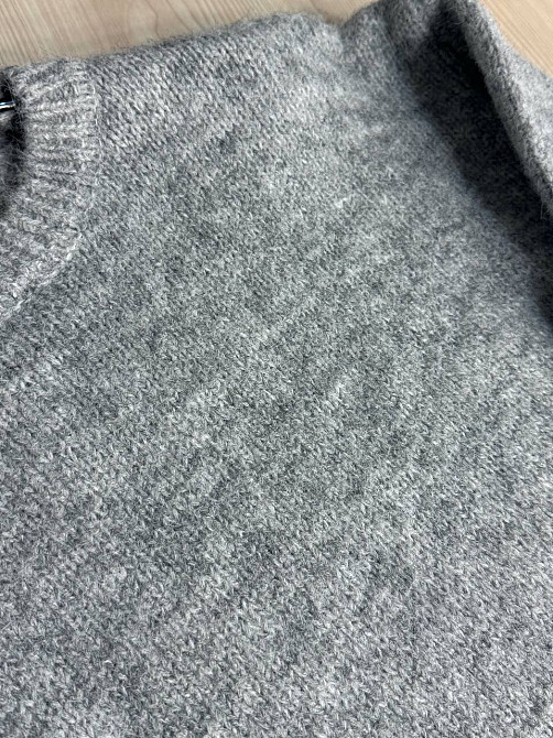 Свитер женский Fancy Matinee 6119 оверсайз меланж, серый, one size Киев - изображение 2