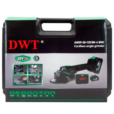Аккумуляторная болгарка DWT AWSP-20-125 DN-4 BMC Коломыя - изображение 2