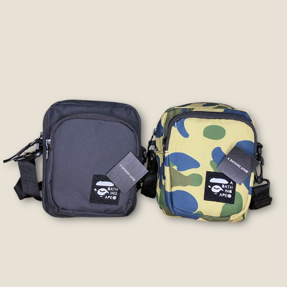 Сумка через плече Bape 16/12/8 чорний Запоріжжя - фото 1