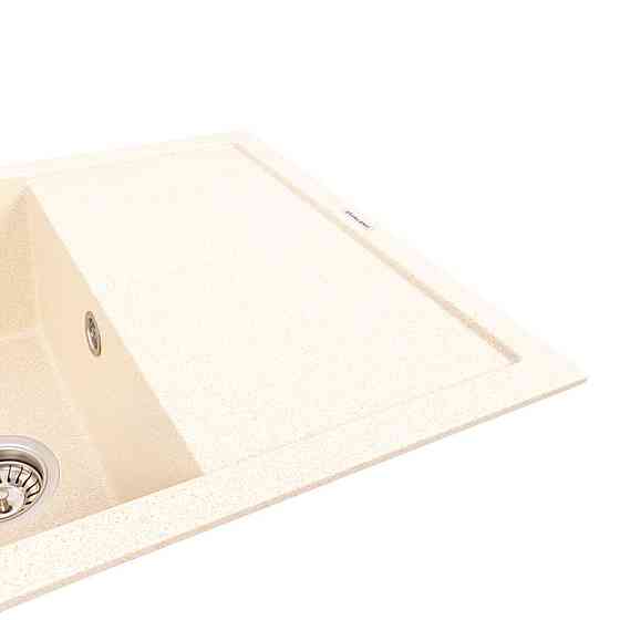 Кухонна мийка гранітна VALESO 6550 CRIPTA (пісок) Коломыя