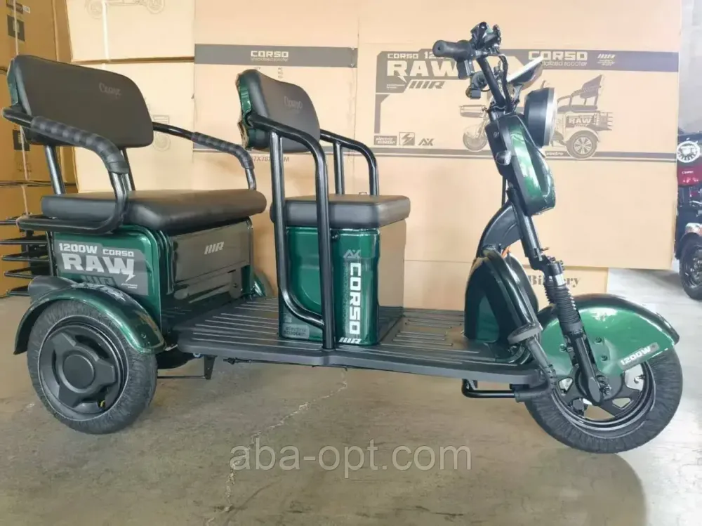 Електротрайк CORSO RAW-4 S VAGON 1200W-72V-23Ah Шини: 3.00-10"купити дешево Україна Одеса - фото 6