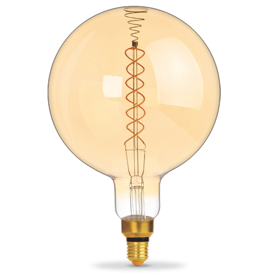 Лампа G200 8W E27 2200К 220V Filament ASD LED Videx Житомир