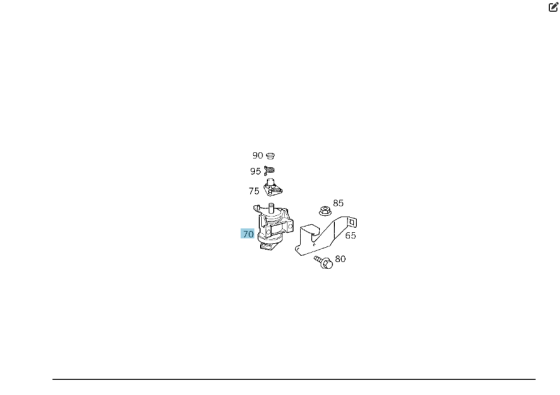 Mercedes-Benz  A0125423317 Датчик положення педалі газу V-class W638 G-class W463 C-class W202 E-class W210 ML W163 A-class W168 SL-Class R129 SLK R17 Одеса