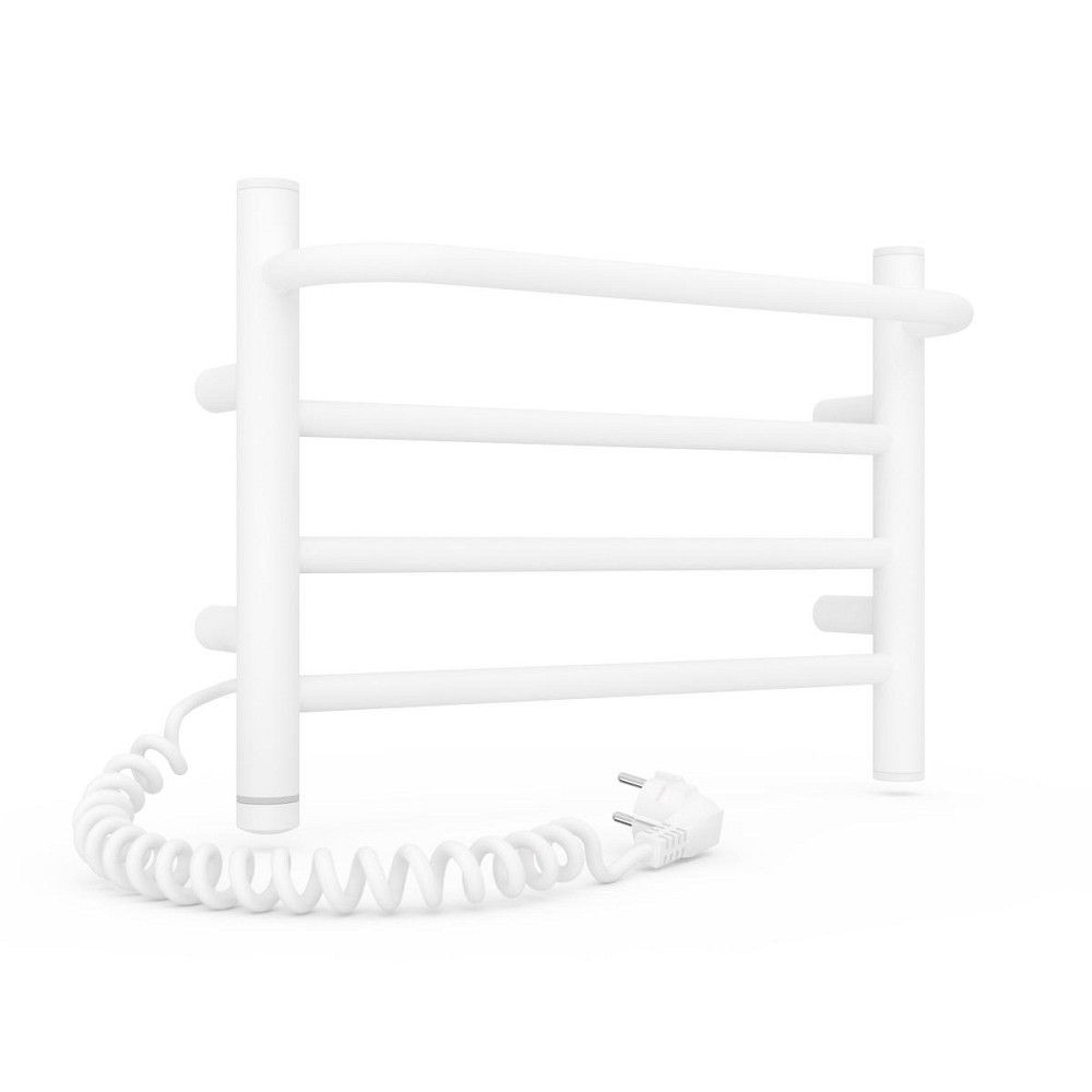 Электрический полотенцесушитель Laris Зебра Прайм ЧК4 400Х300 Э белый Киев - изображение 2