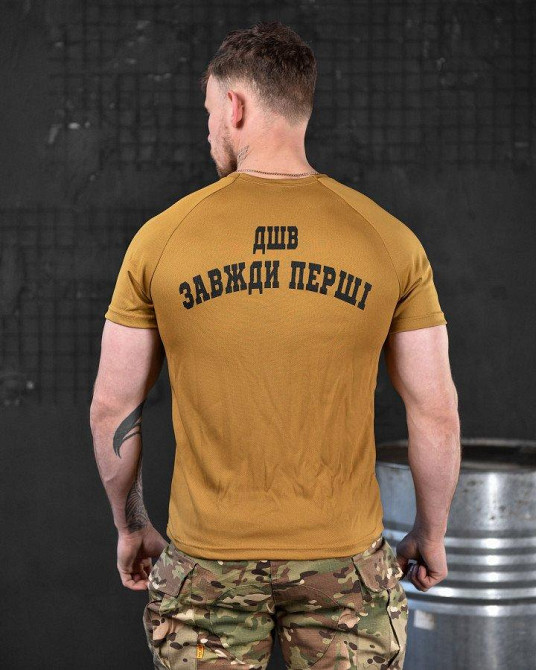 Тактична вологовідвідна футболка SABUR дшв кайот ВТ6734 Одеса - фото 6