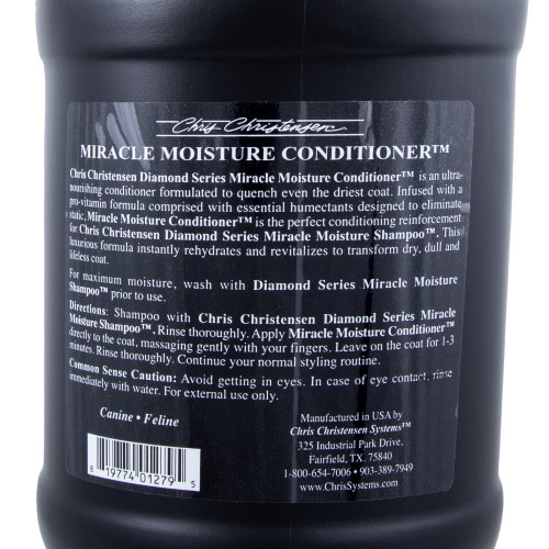 Кондиціонер Chris Christensen Miracle Moisture для собак та котів 3,8л Київ - фото 4