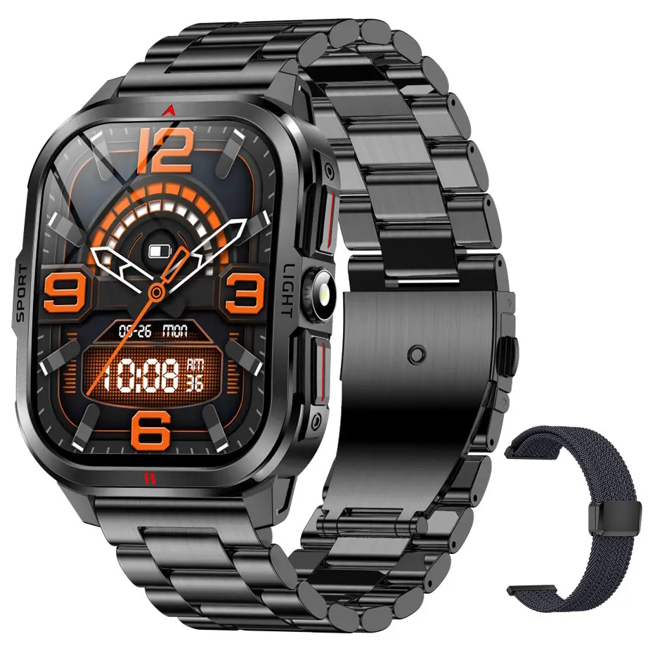 Умные смарт часы Smart Fantastic Steel (2 ремешка) Винница - изображение 11