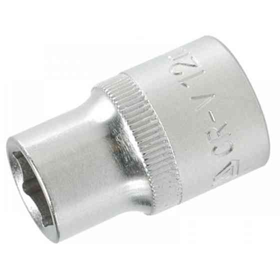 Головка торцева 6-гранна YATO: квадрат 1/2, 19 мм, L=38мм Харків