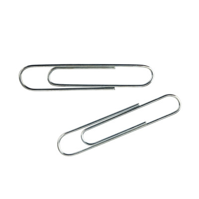 Скріпки канцелярські Axent оцинковані 50 мм 100 шт (картонна упаковка) (D4115) Вінниця - фото 1