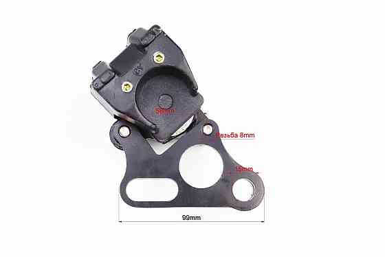 Гальмівний супорт задньої системи (однопоршневий) з колодками "квадрат" ТТR125/XR125 Київ