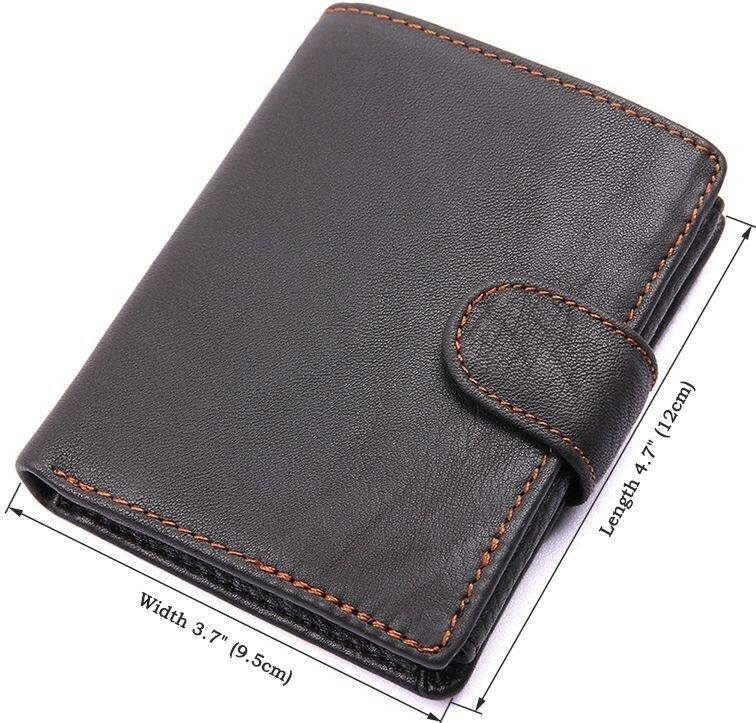 Кошелек мужской Vintage 14497 Черный Киев - изображение 1