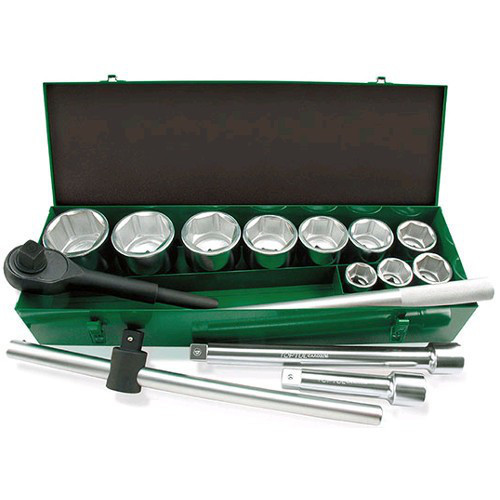 Автомобільний набір інструментів TOPTUL 1" 14ед. (6-гр.) GCAD1402 Одеса - фото 1