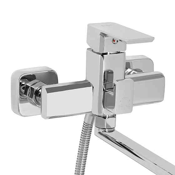Смеситель для ванны Lidz Dozorca 005 с поворотным изливом (c душевым гарнитуром) (k35) LDDOZ005CRM45405 Chrome Киев