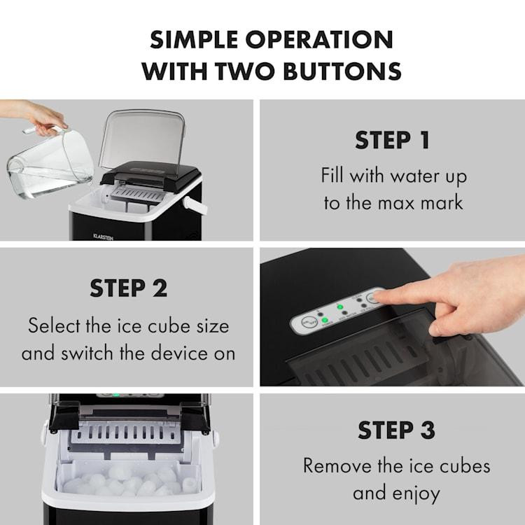 Льодогенератор Arctic Porter Klarstein Німеччина Рівне - фото 7