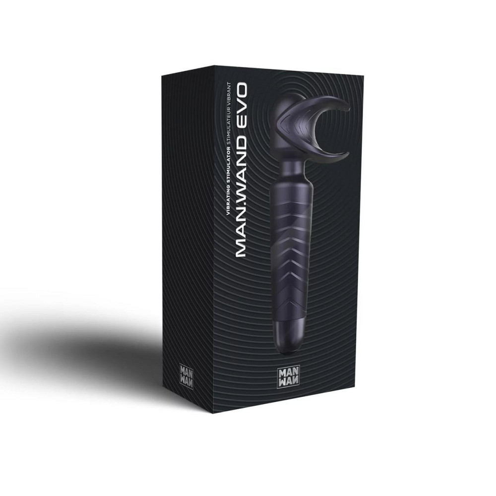 Мастурбатор-вибромассажер Manwan MAN.WAND EVO Black Plum, отлично для пар, виброминет Sex Aura Киев - изображение 6