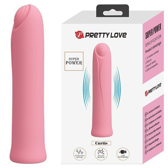 Вибратор - Pretty Love Curtis Vibrator Pink Sex Aura Киев - изображение 1