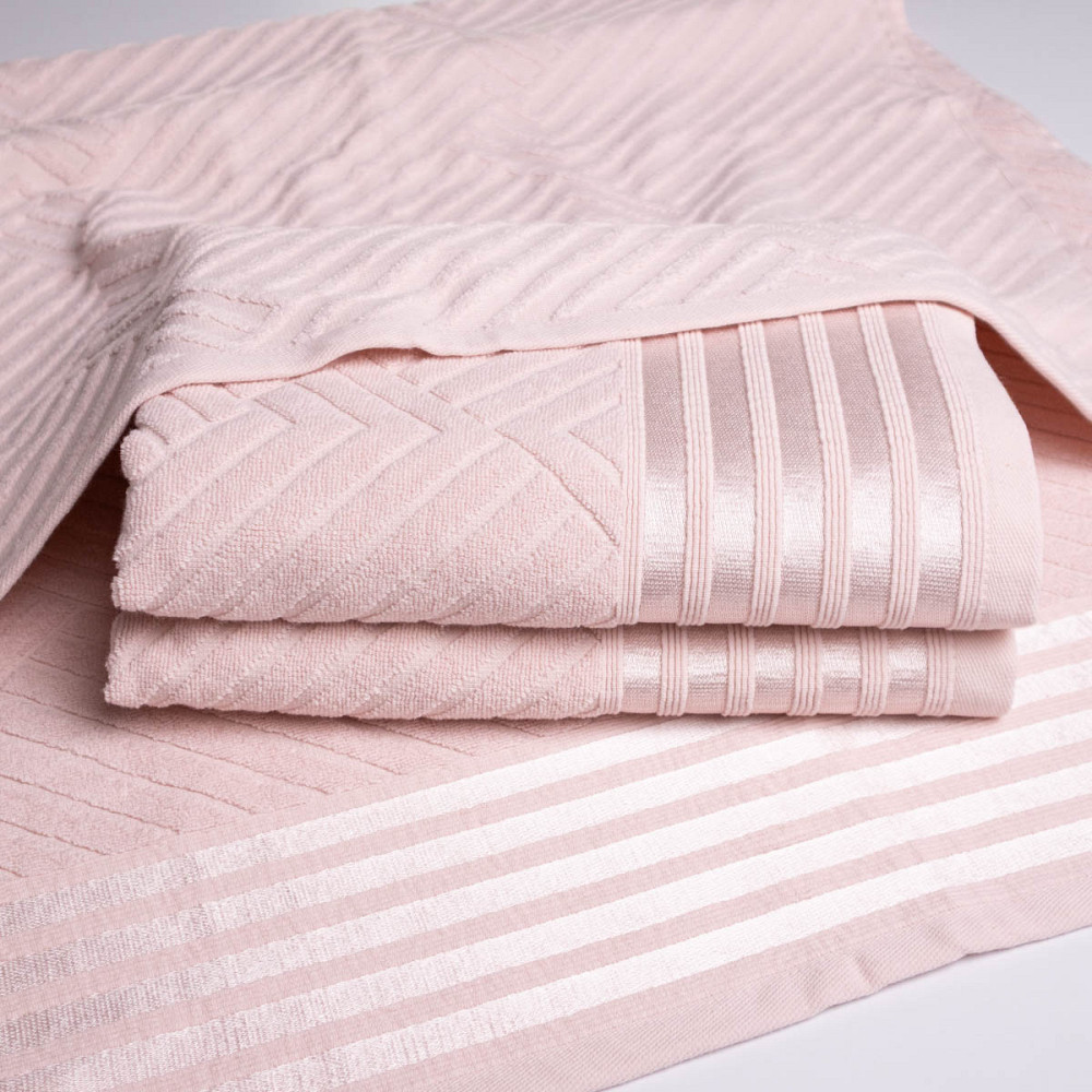 Полотенце махровое среднее SOFT GM Textile 50х90см 500г/м2 (Розовый) Сумы - изображение 3