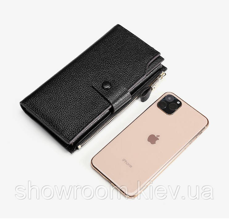 Женский удобный кожаный кошелек Moro (558) Киев - изображение 3