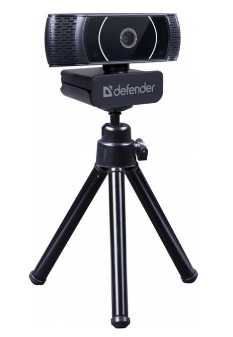 Веб-камера Defender G-lens 2590 QHD 2K 3.7Мп 1440p с прищепкой Черный Винница - изображение 7