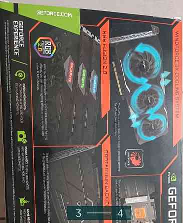 Видеокарта Gigabyte GeForce GTX 1660 ti Gaming OC 6GB GDDR6 Київ