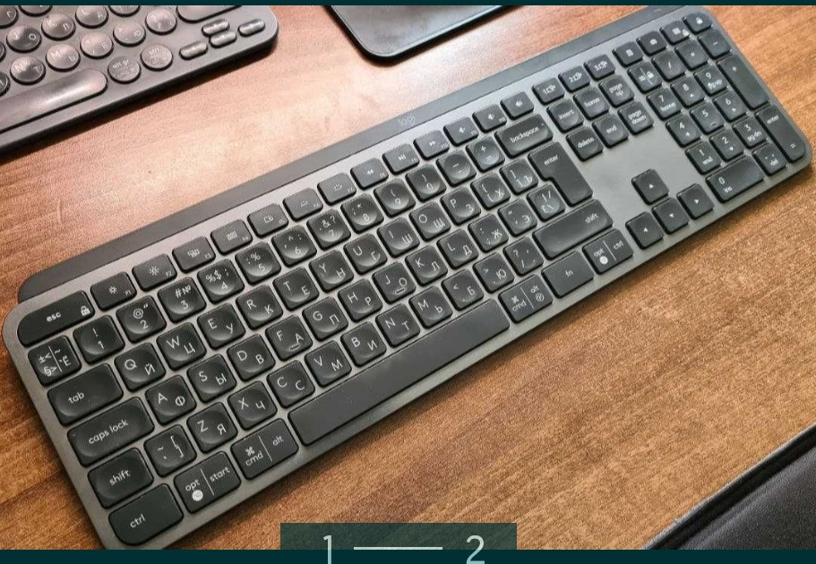 Клавиатура: Logitech MX Keys Advanced Wireless III Uminated Graphite. Киев - изображение 1
