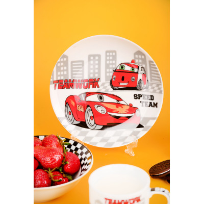 Тарілка Limited Edition Cars 18 см Обідня (YF6032-1) Вінниця - фото 3