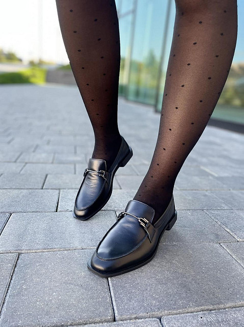 VIFEST Туфлі жіночі VIFEST 154-10 чорні (весна-осінь, шкіра натуральна) (4791) Коломия - фото 7